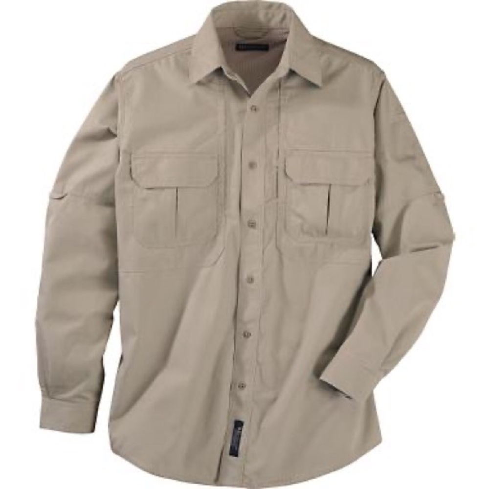 5.11 Tactical Size L Long Sleeve Button Down Vented Utility Shirt Size L
